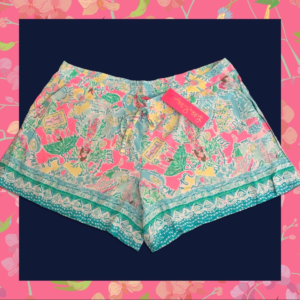 🍃🌸 Lilly Pulitzer Katia Shorts XL 🌸🍃